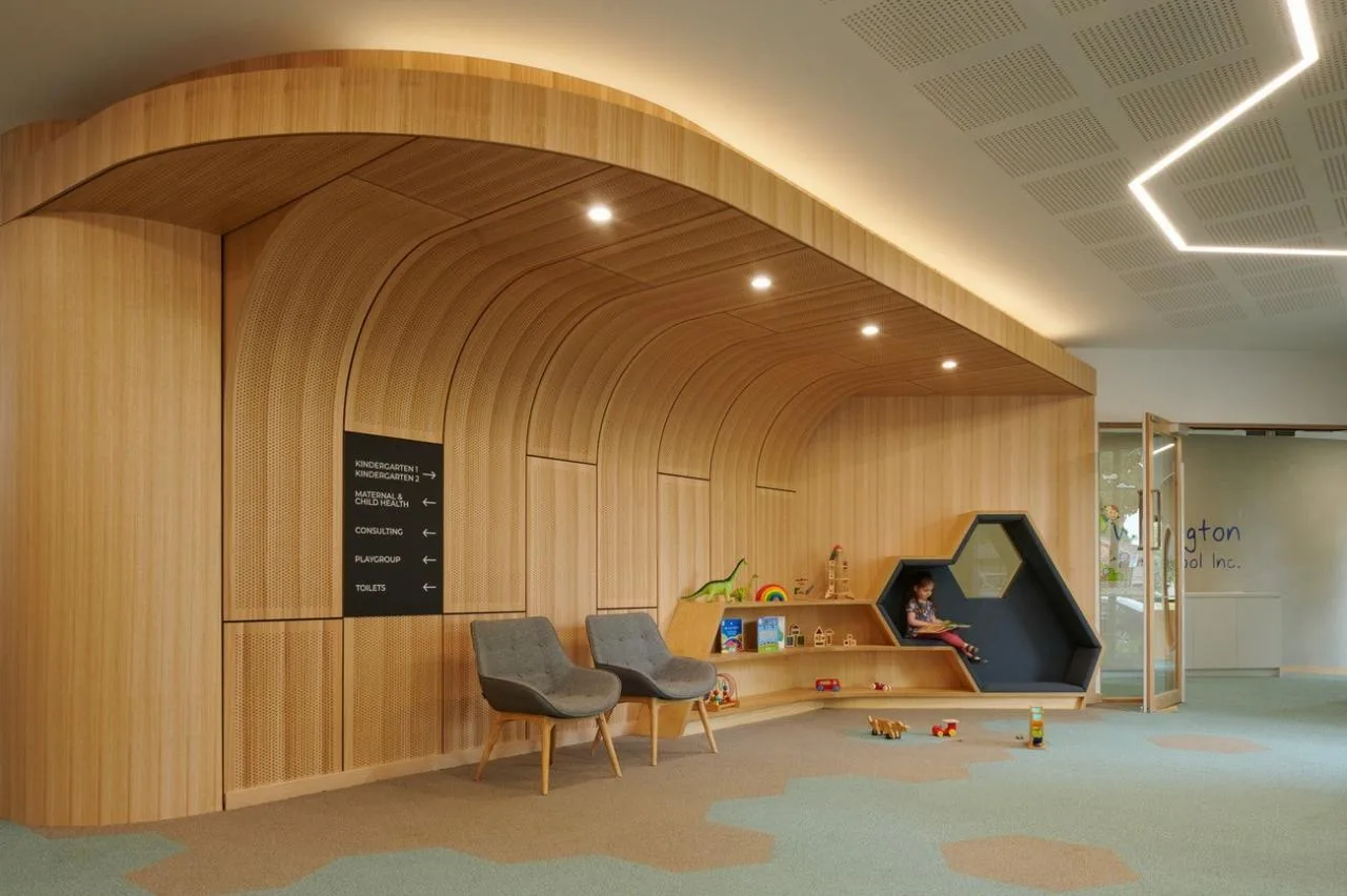 BIM Architecture | Built with Trees, Wellington Parent Child Center/AOA Christopher Peck