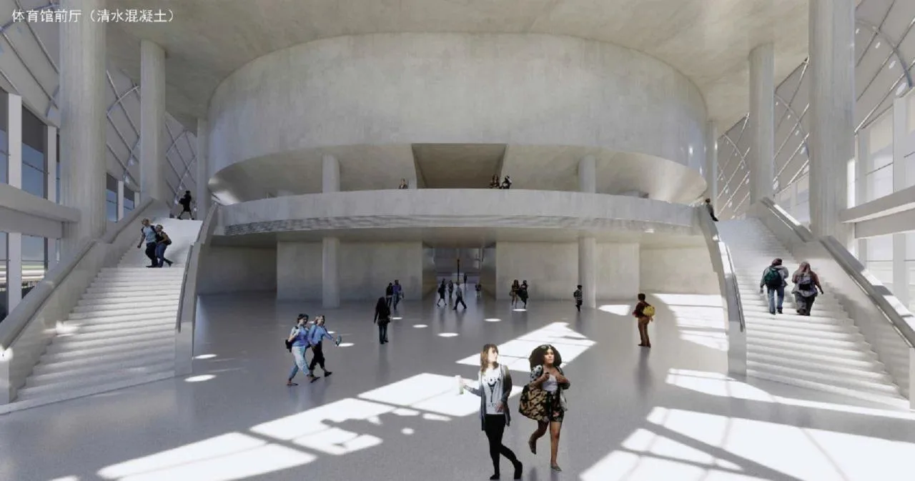 BIM Architecture | Fengshun Cultural and Sports Center in Meizhou, Guangdong/Shenzhen Maisi Architectural Design Co., Ltd