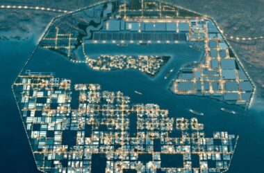 Saudi Arabia Unveils Urban Plan for Octagonal Floating Port Using BIM Architecture-BIM WORLD