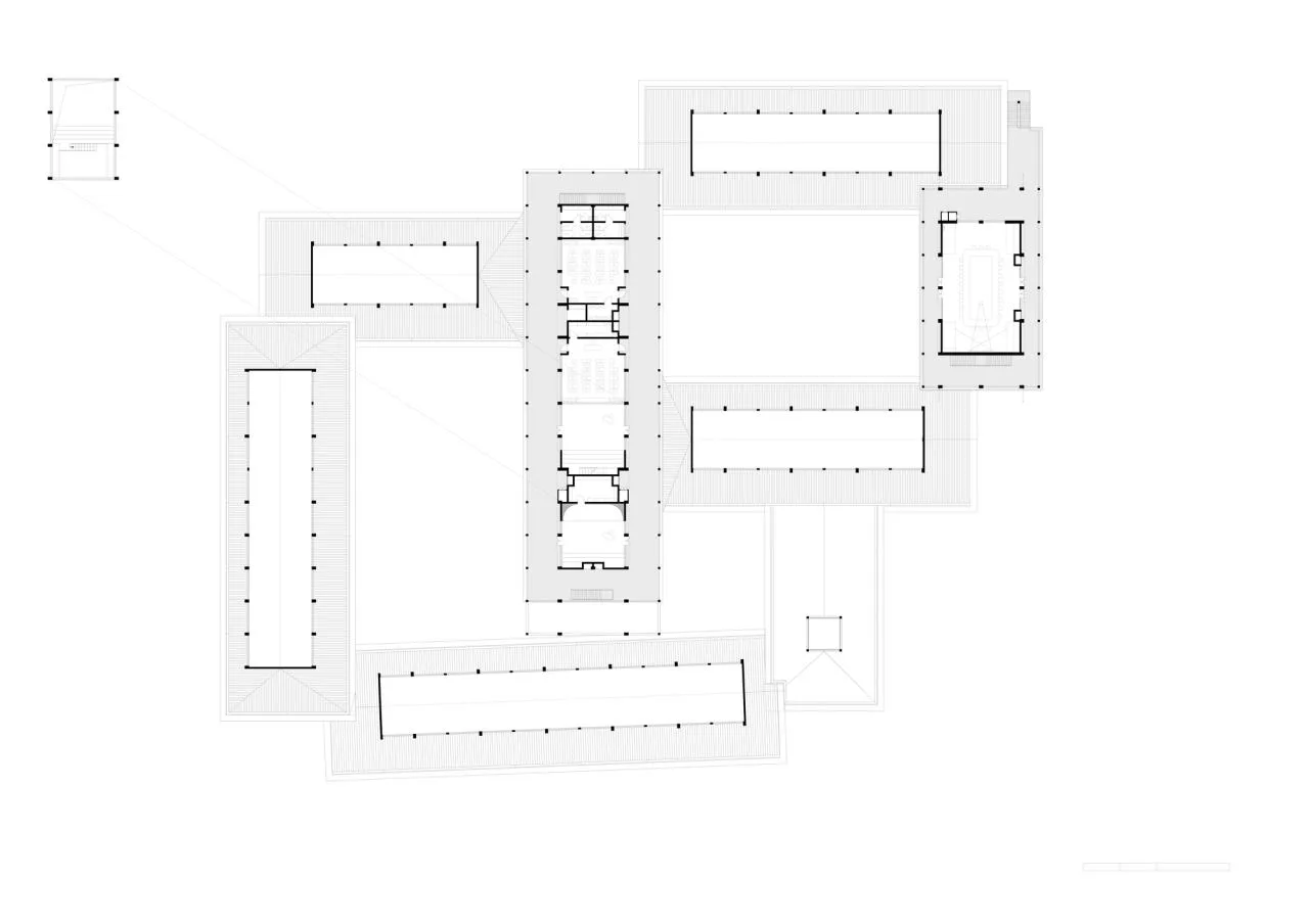 BIM Architecture | Lezhi School/Large Material Building