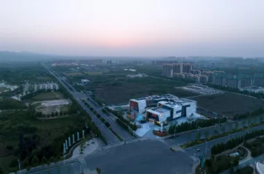 BIM Architecture Spotlight: Zhengzhou Shenye Health City by Botao Architecture in the Valley of Mountains-BIM WORLD