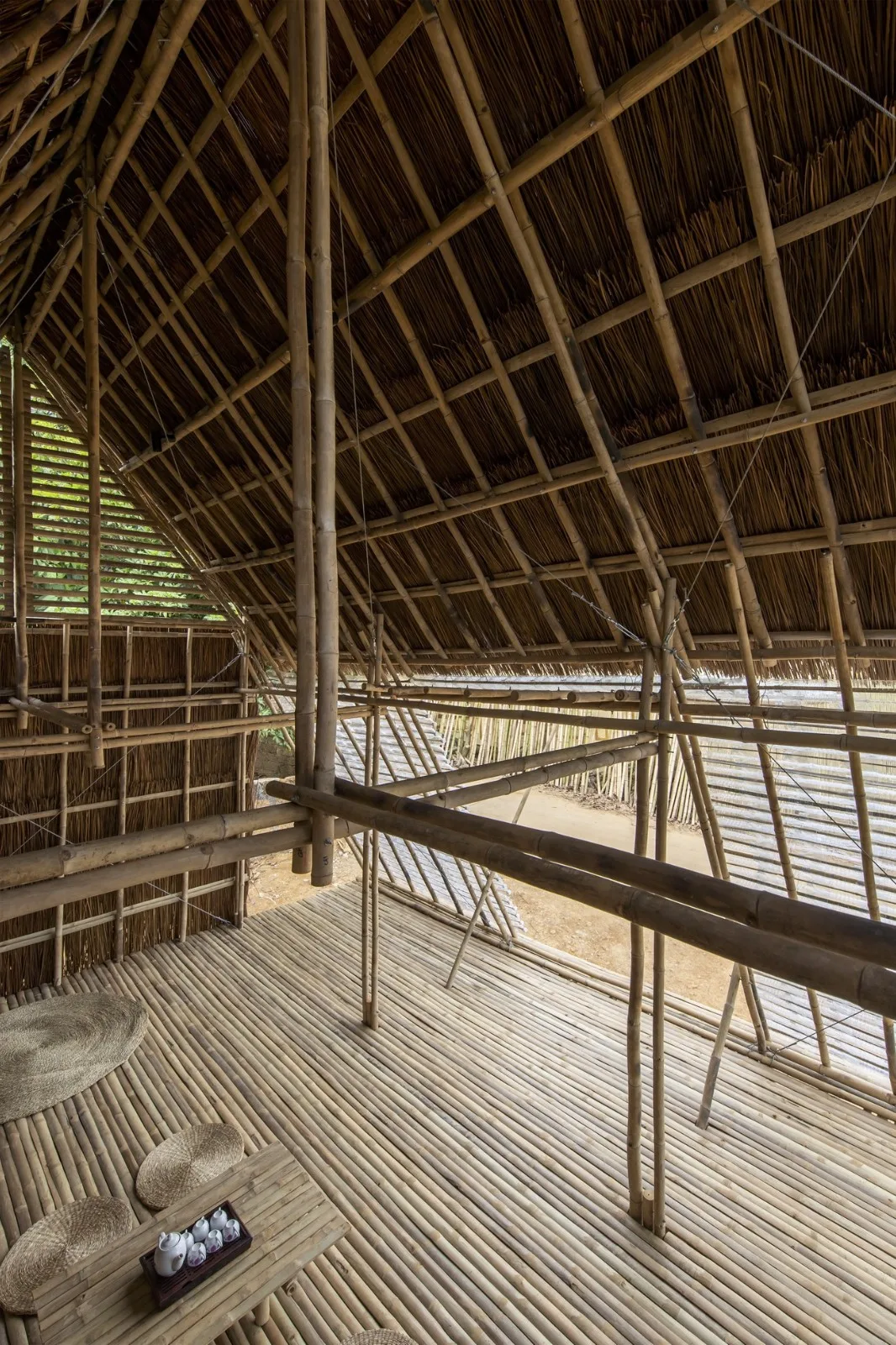 BIM Architecture | Adapting to Climate Change, Floating Bamboo Houses/H& P Architects
