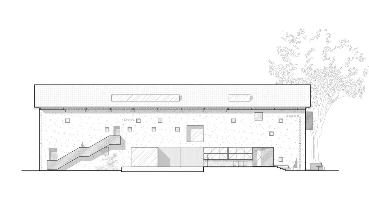 BIM Architecture | Concealing like a valley, like a half warehouse: Half warehouse, Shanghai/Benzhe Architecture