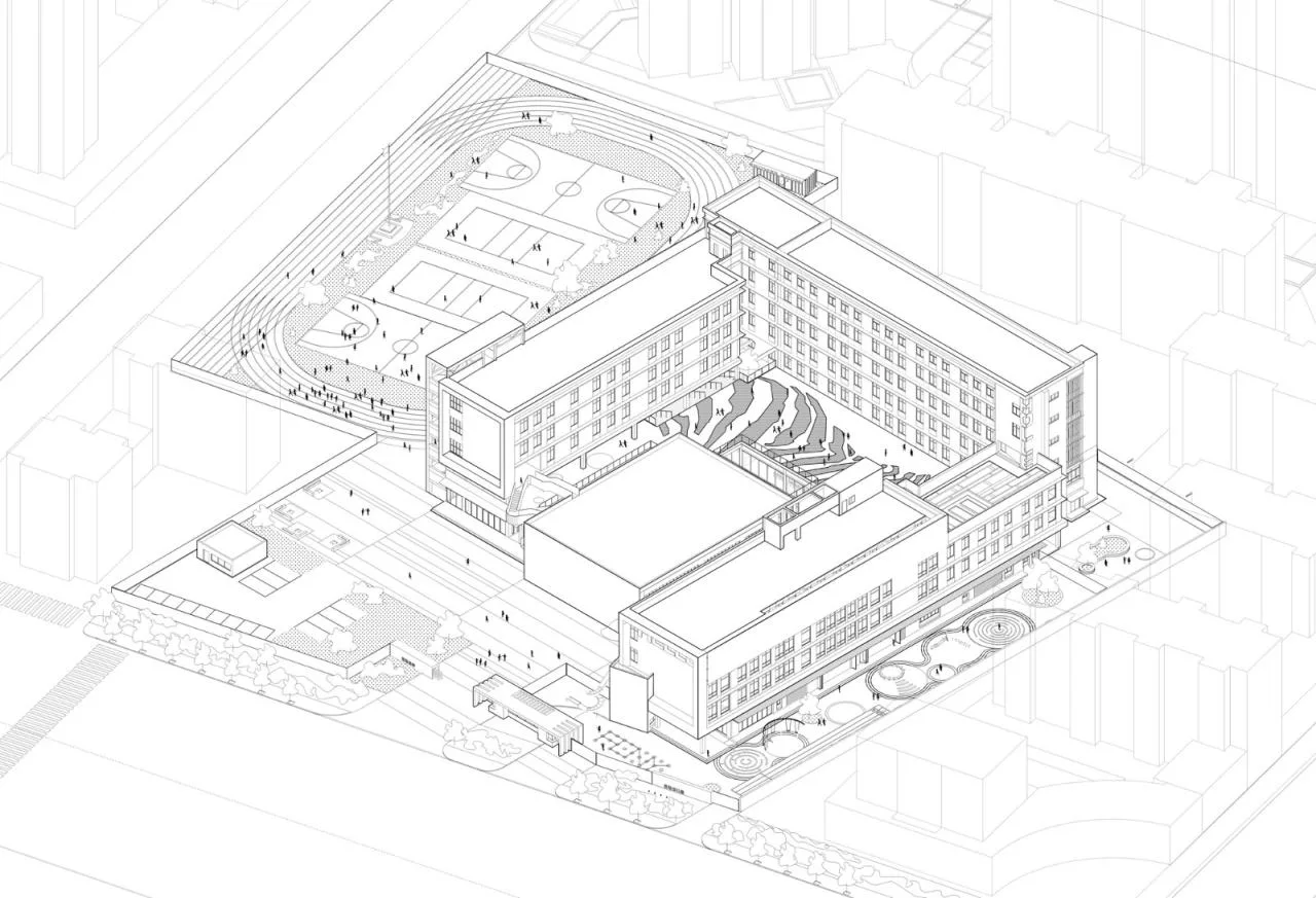 BIM Architecture | New School in the County: Sending You a Pony/Shanghai Limu Architecture Planning