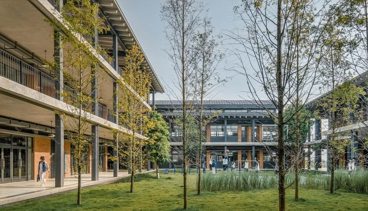 BIM Architecture | Lezhi School/Large Material Building