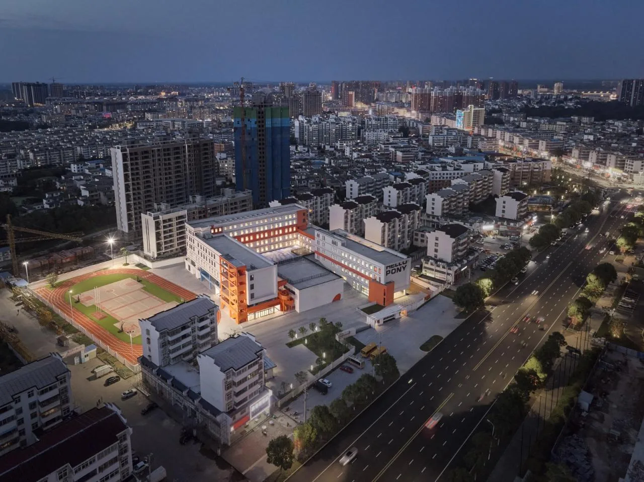 BIM Architecture | New School in the County: Sending You a Pony/Shanghai Limu Architecture Planning