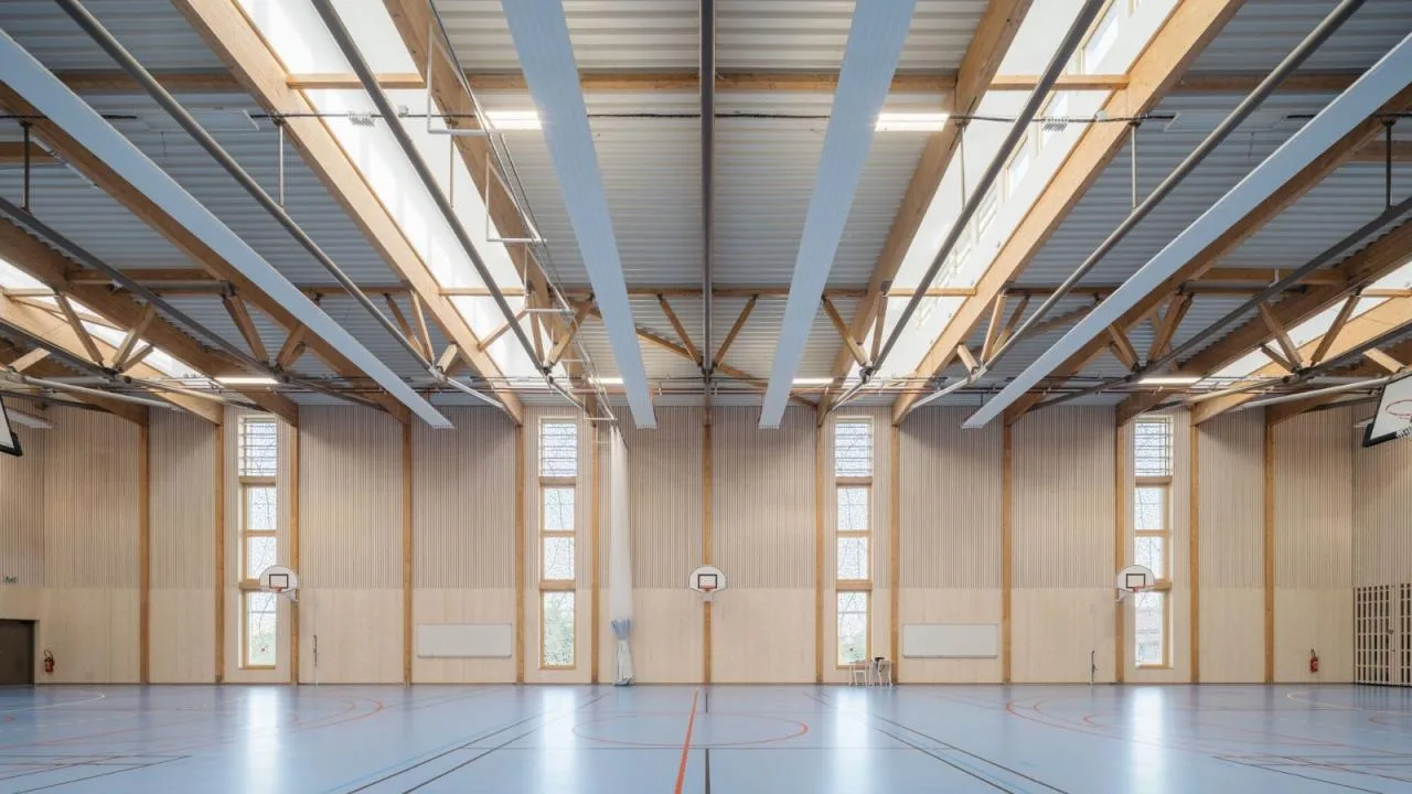 BIM Architecture | Valenton Samuel Petty High School/Archipente