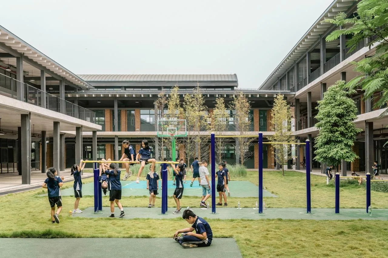 BIM Architecture | Lezhi School/Large Material Building