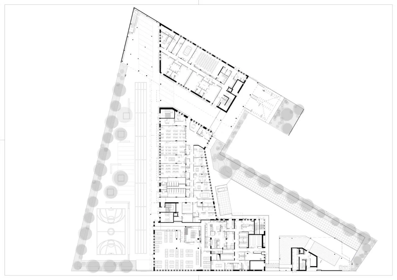 BIM Architecture | Valenton Samuel Petty High School/Archipente