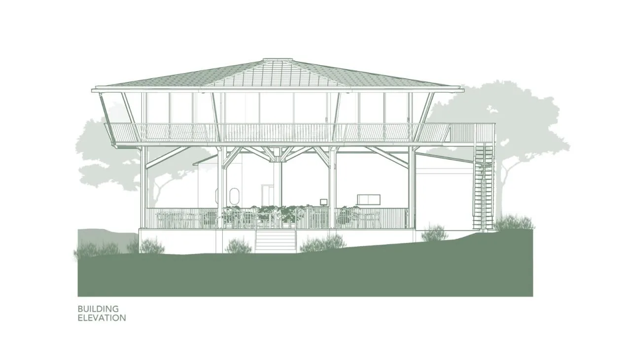 BIM Architecture | Octagonal Restaurant and Work Area/Stilt Studios
