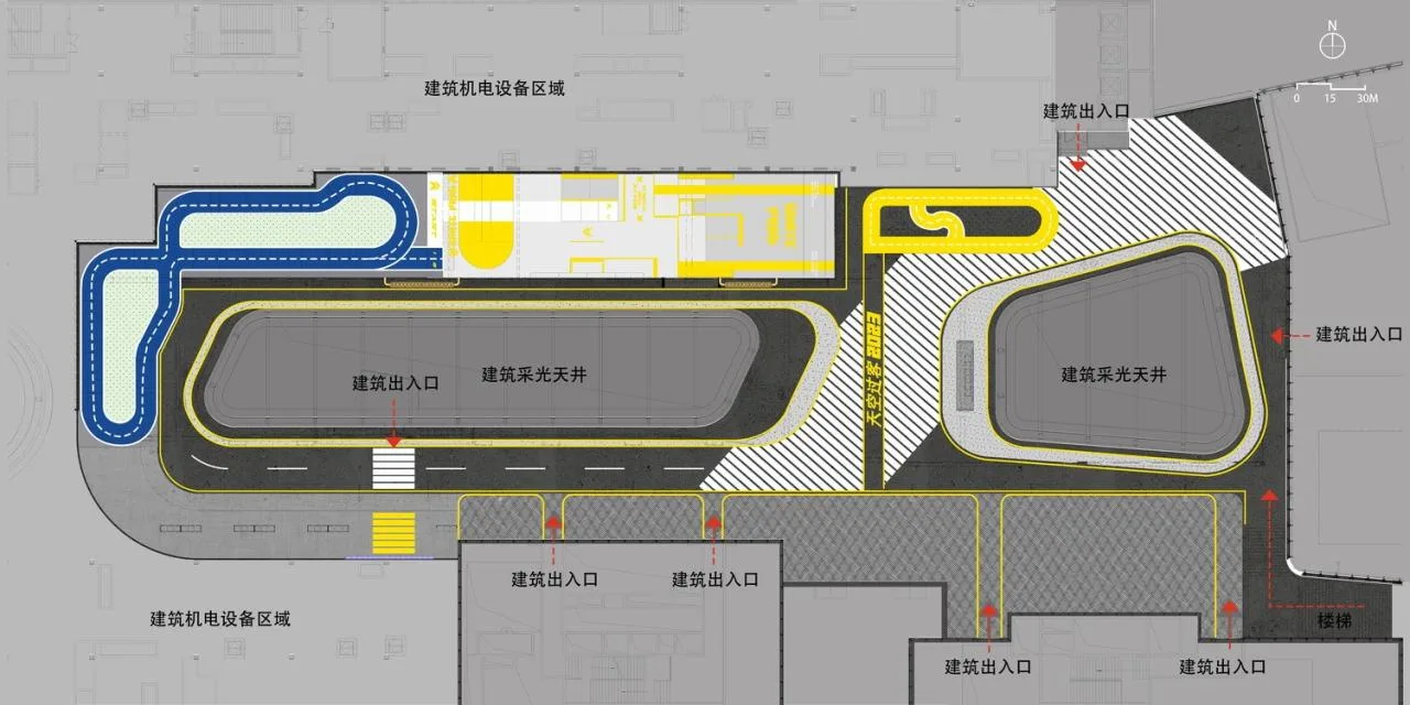 BIM Architecture | Sky Traveler - Tianjin Zhonghai Huanyu City Tiantai Skateboarding Park/DAGA Grand View Architecture