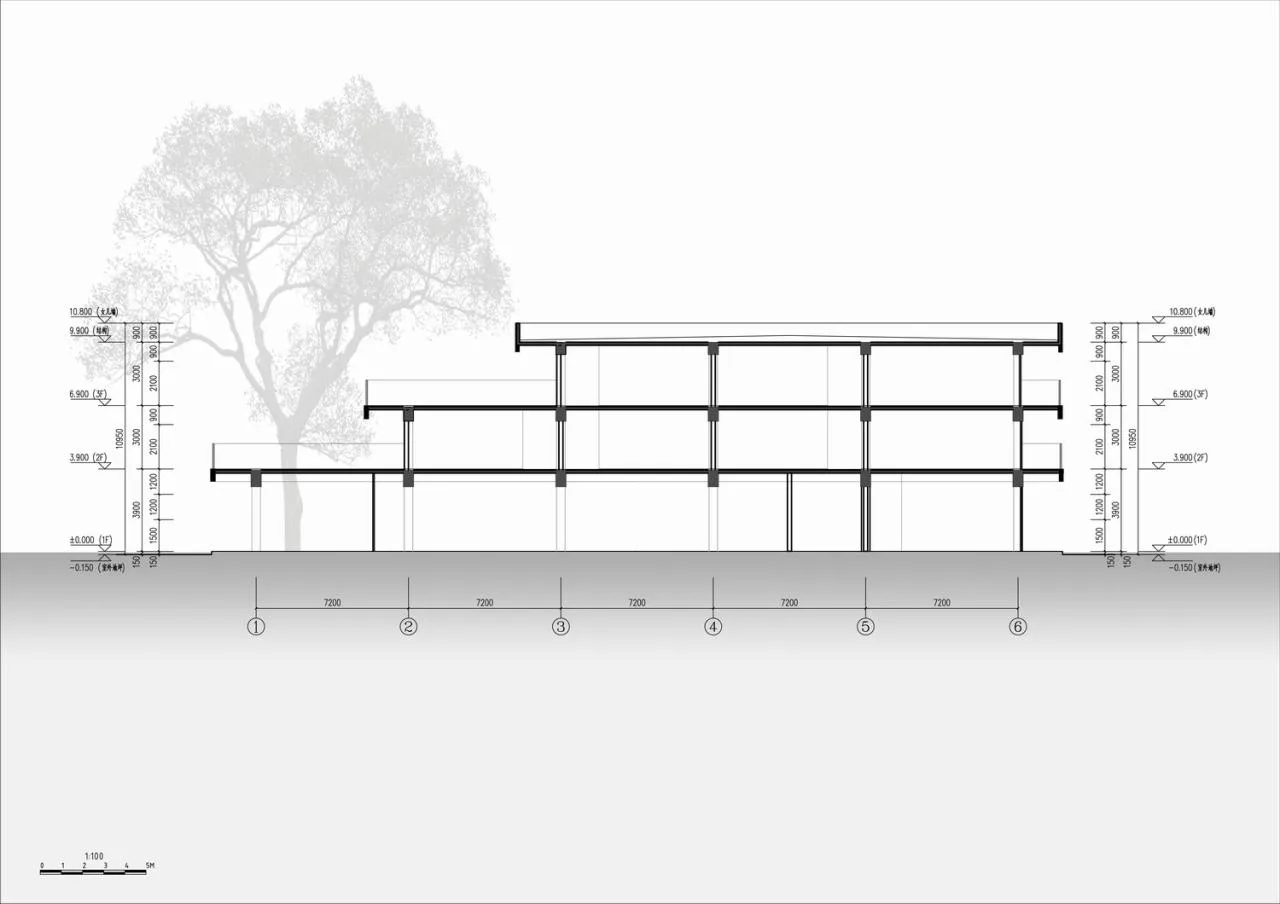BIM Architecture | Yuntai Yueye: Floating Homestay/Iwakawa Architecture Design in Tea Fields