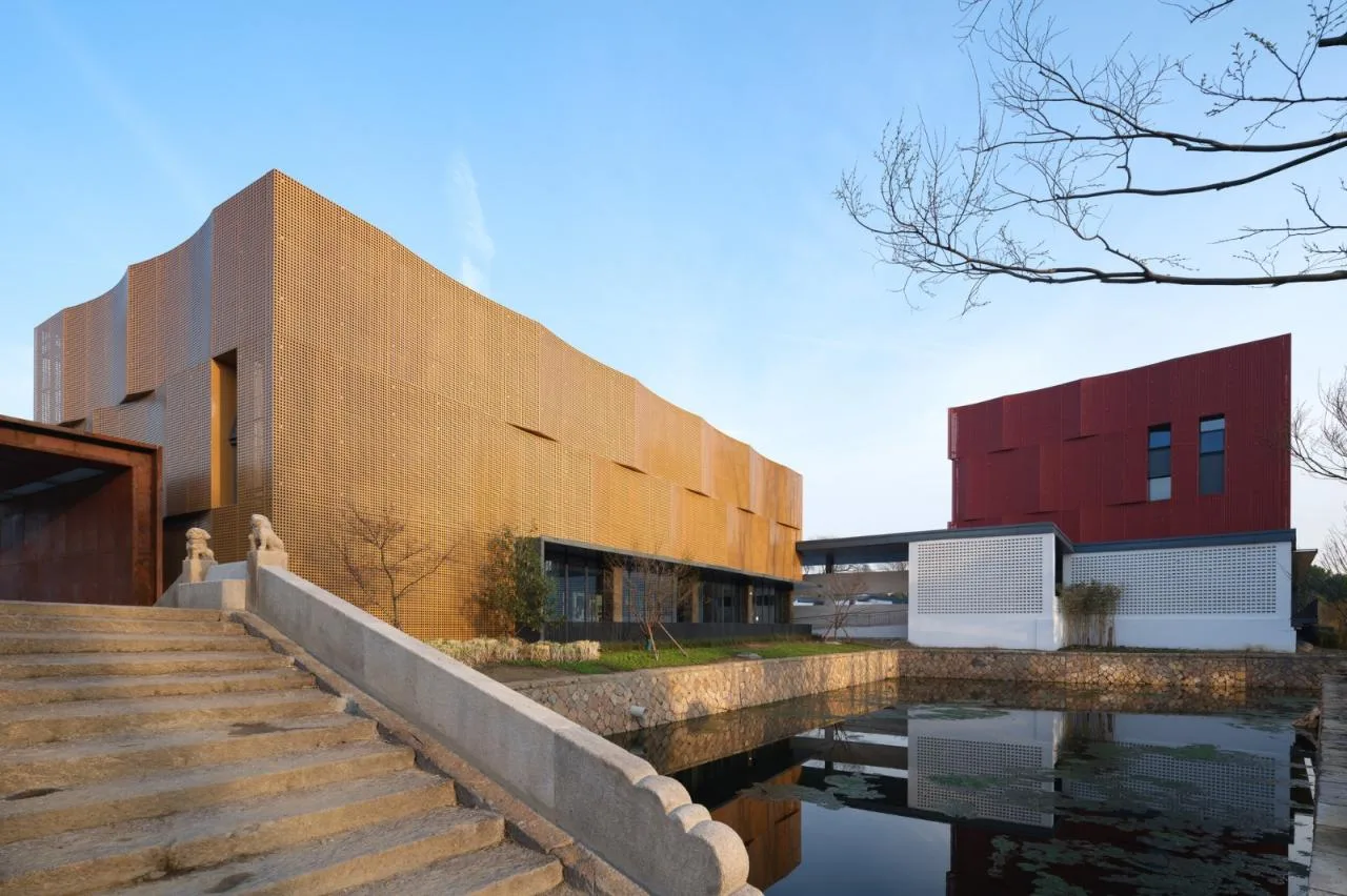 BIM Architecture | Tongxiang Red Culture Education Center/Qingshang Construction Society