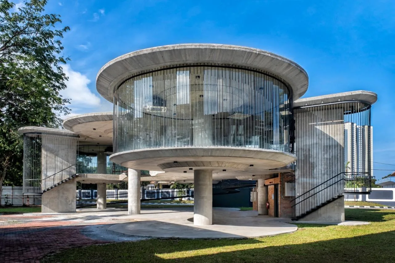 BIM Architecture | T-shaped Suspension, PJKita Community Center/DTLM Design Group