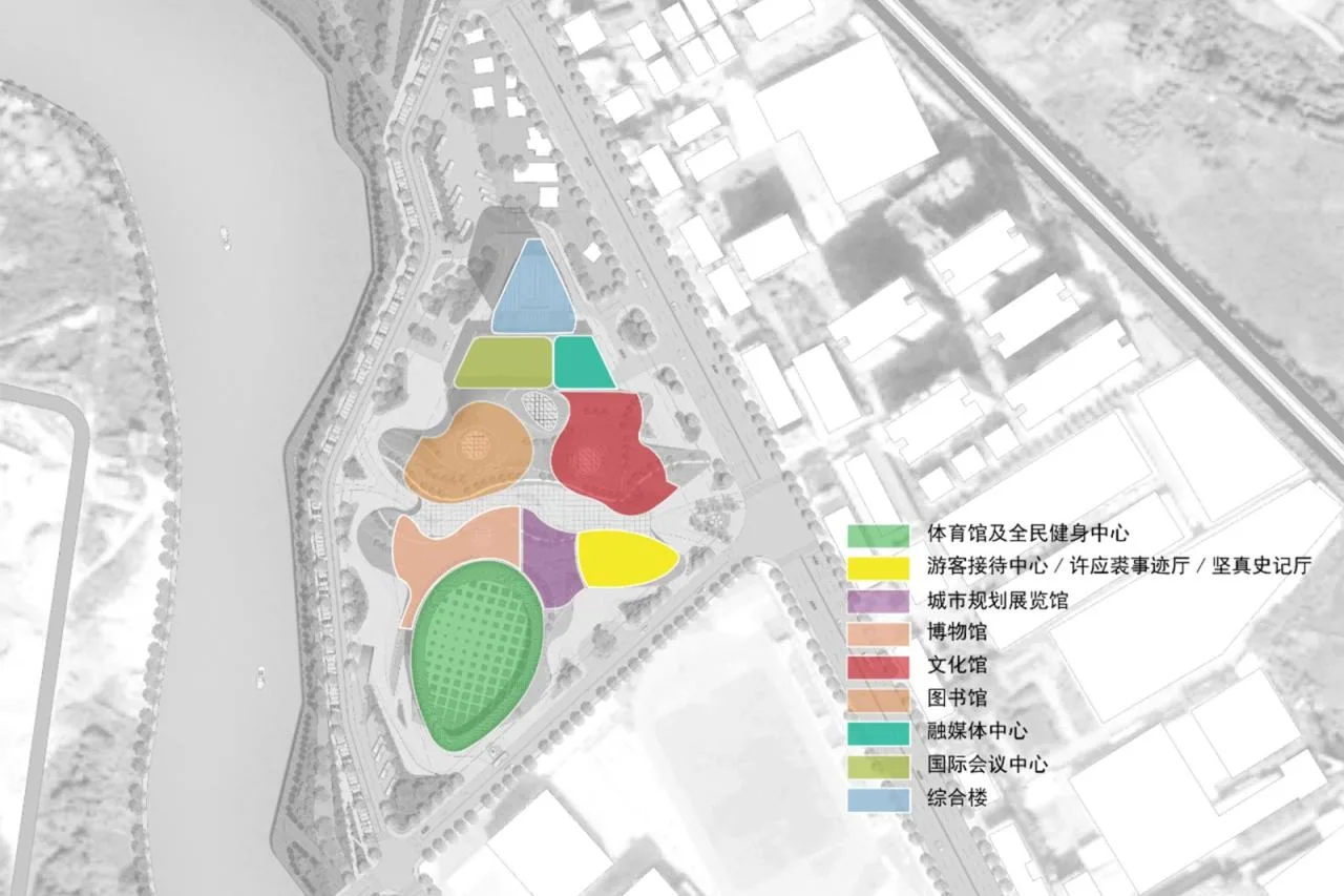 BIM Architecture | Fengshun Cultural and Sports Center in Meizhou, Guangdong/Shenzhen Maisi Architectural Design Co., Ltd
