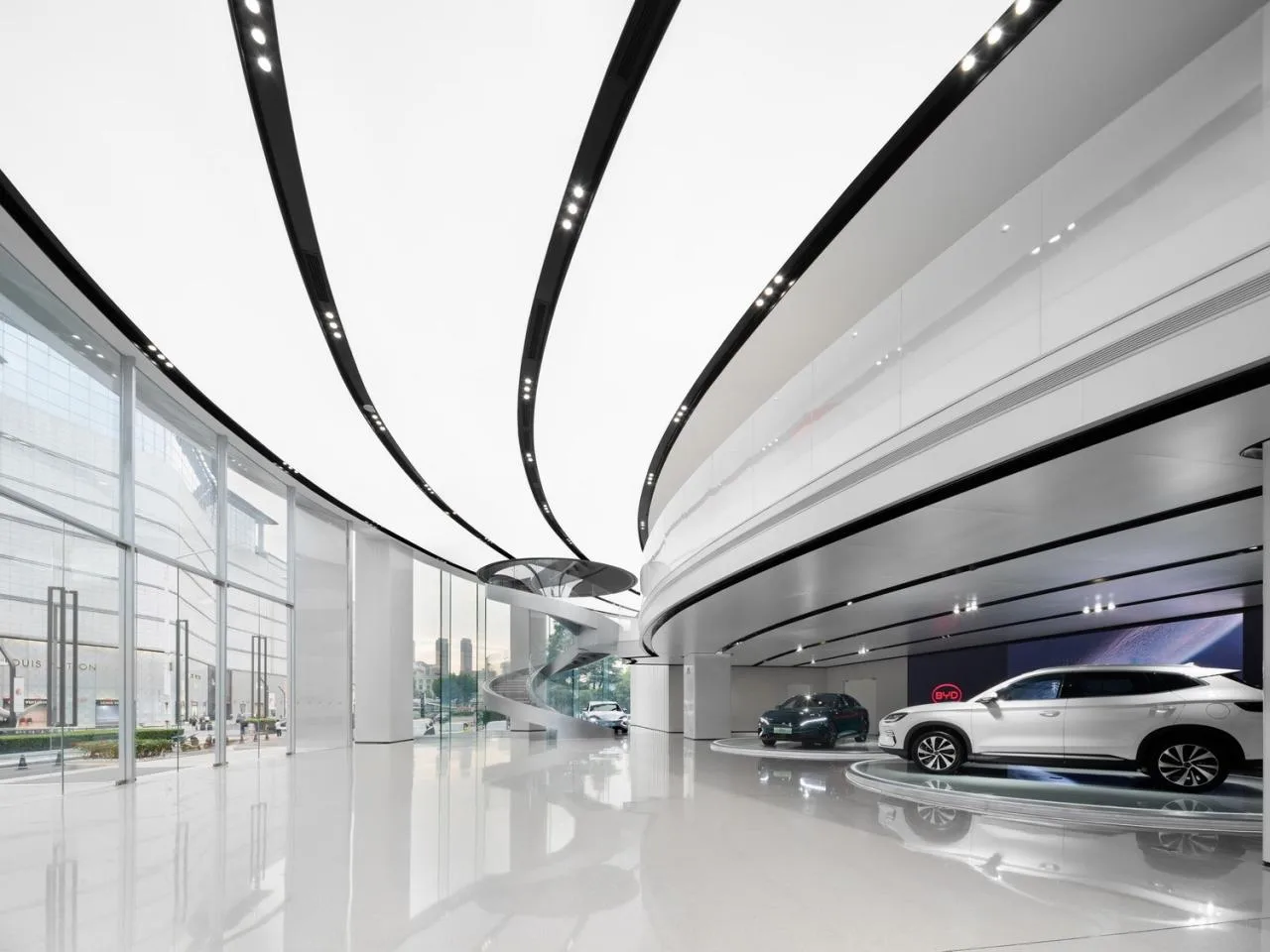 BIM Architecture | Inspiring Future Jiangcheng Landmark: Wuhan BYD Brand Experience Center/Chengzhi Design