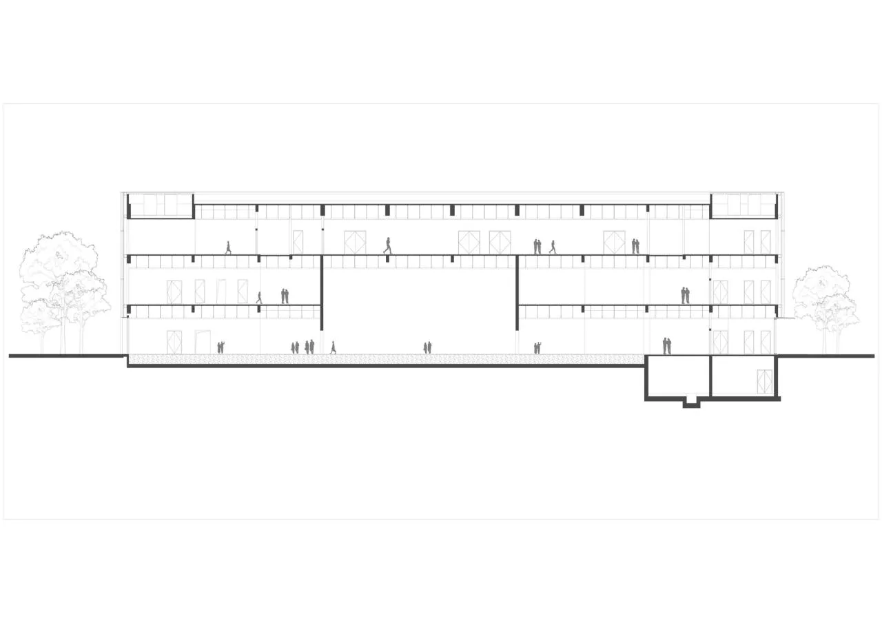 BIM Architecture | Tongxiang Red Culture Education Center/Qingshang Construction Society
