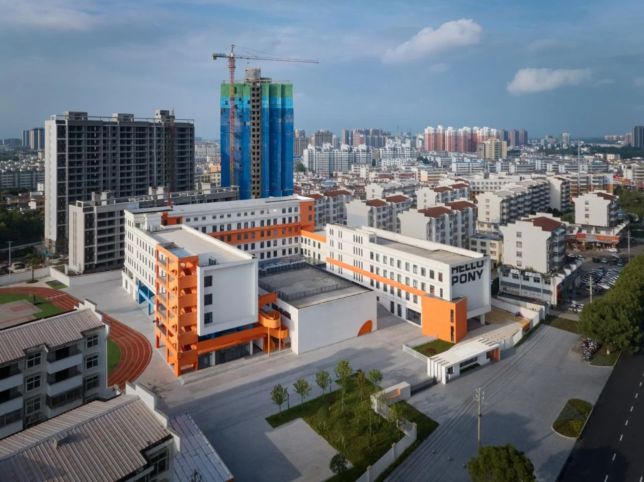 BIM Architecture | New School in the County: Sending You a Pony/Shanghai Limu Architecture Planning