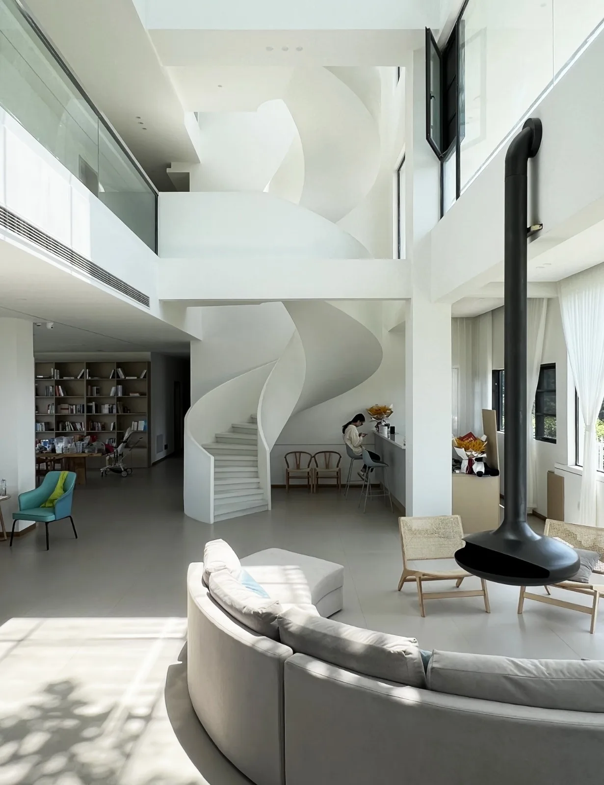BIM Architecture | Yuntai Yueye: Floating Homestay/Iwakawa Architecture Design in Tea Fields
