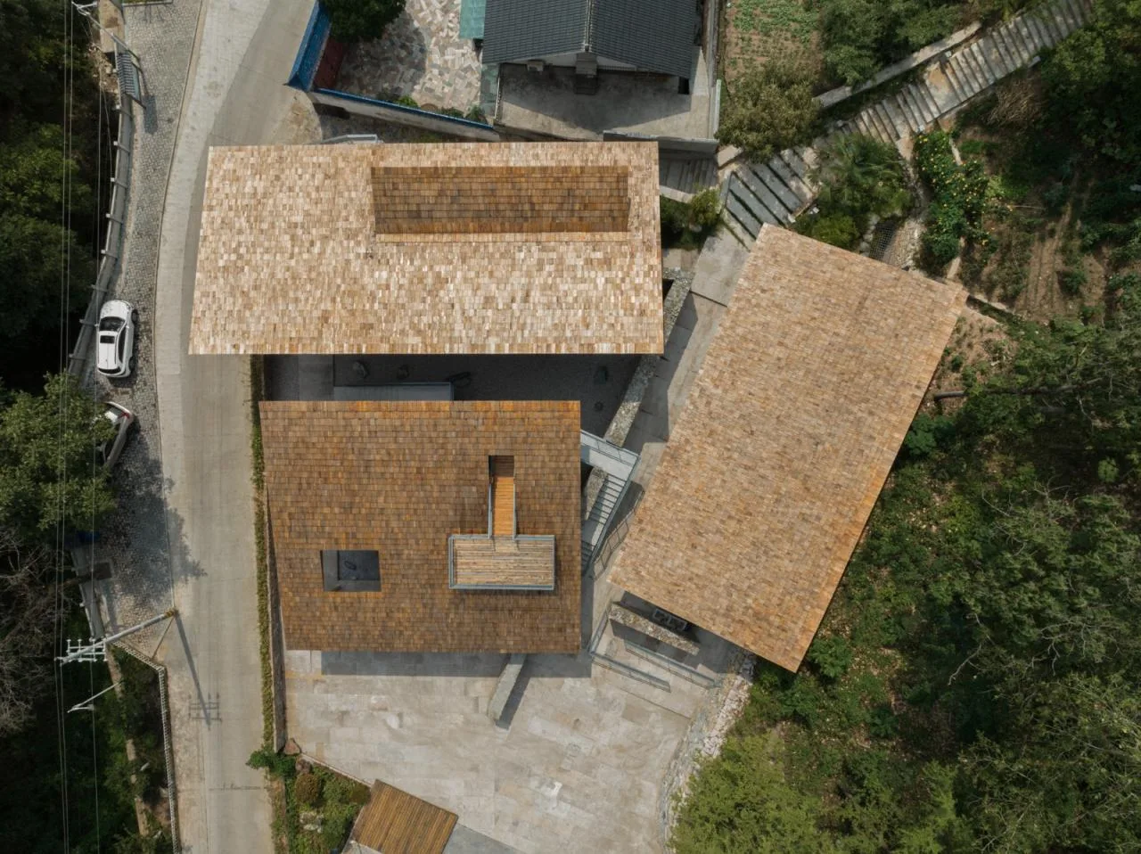 BIM Architecture | Liuba Wayaogou Multi functional Service Center/Jianlin Architectural Design Firm