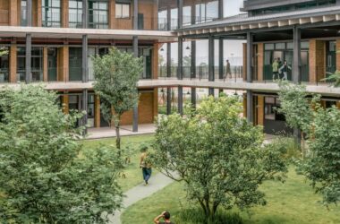 BIM Architecture Showcase: Lezhi School by Large Material Building-BIM WORLD