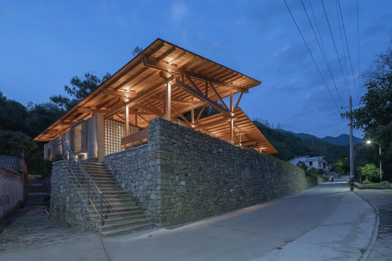 BIM Architecture | Liuba Wayaogou Multi functional Service Center/Jianlin Architectural Design Firm