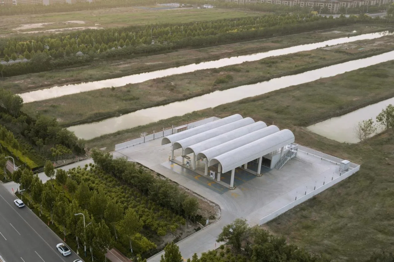 BIM Architecture | Halu Gas Station/SITUATE Sifang Architectural Firm