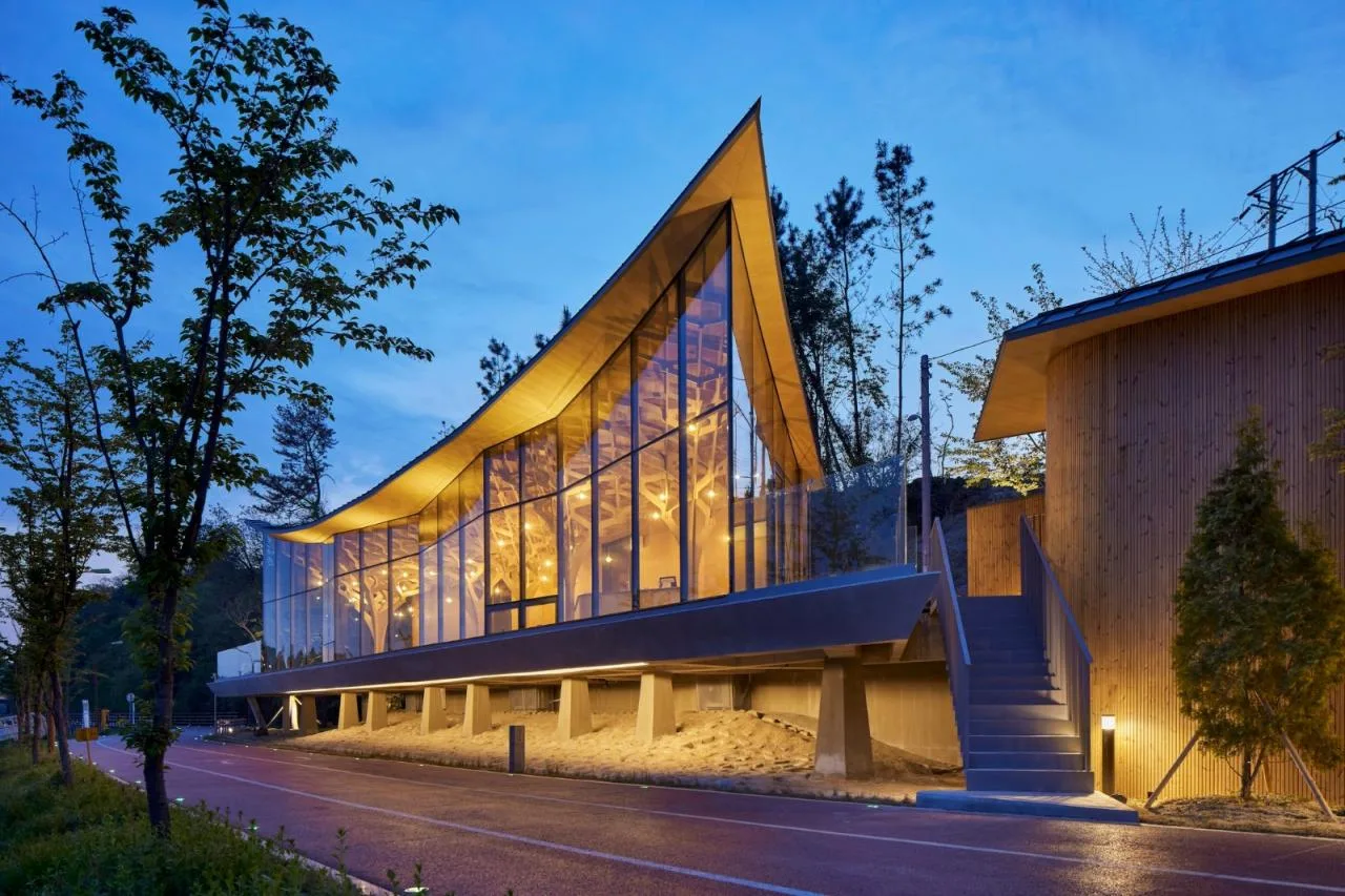BIM Architecture | Floating Light Pavilion/JK-AR