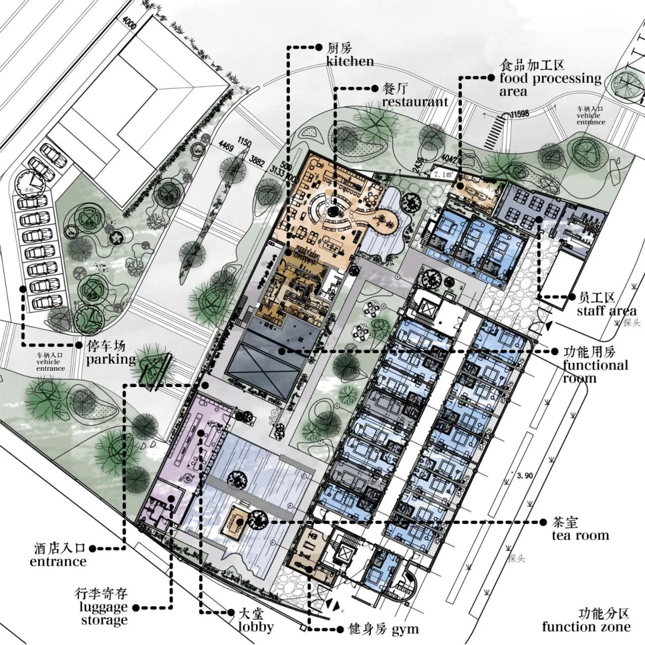 BIM Architecture | Shanghai World Expo Yuangu Hotel/Wuzhi Design