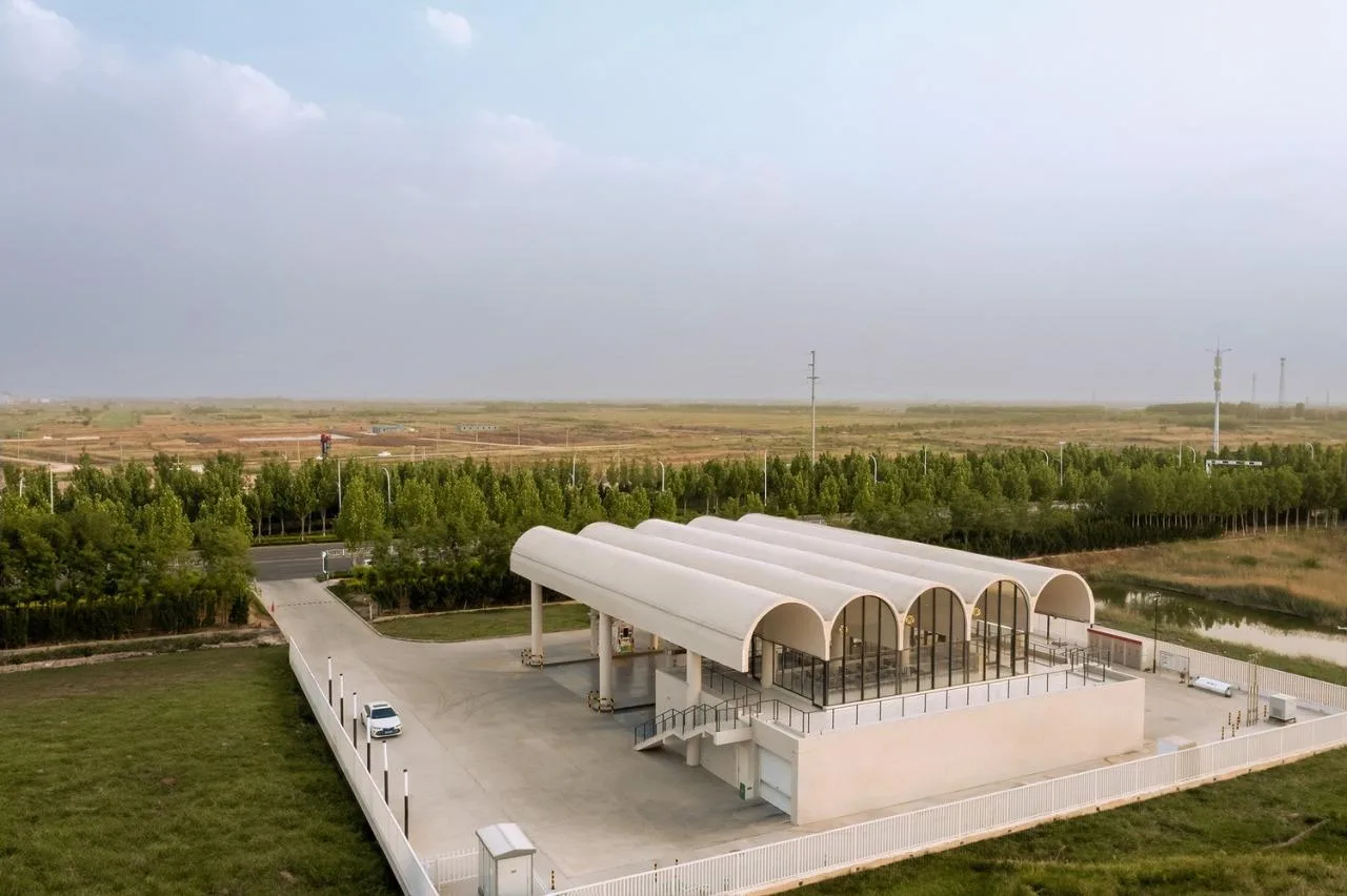 BIM Architecture | Halu Gas Station/SITUATE Sifang Architectural Firm