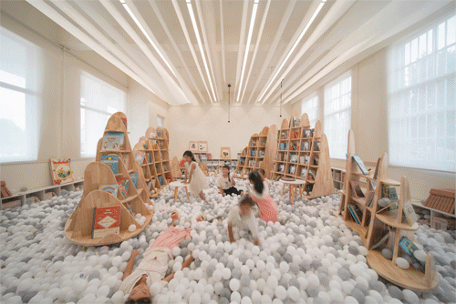 BIM Architecture | Public Welfare · Yunqiu Bookstore | Western Sunshine × Jiedian Architecture