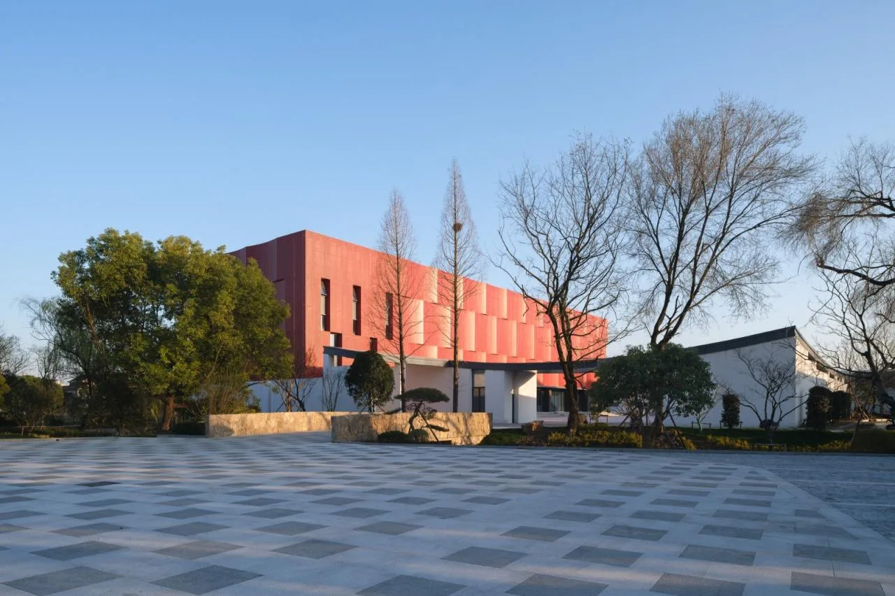 BIM Architecture | Tongxiang Red Culture Education Center/Qingshang Construction Society