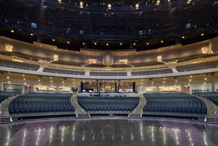 BIM architecture | HKS creates a 'boat in a bottle' venue within SoFi Stadium