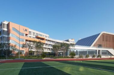 BIM Architecture: Jinan Beikang Junior High School Education Complex – A Free and Ideal 'Garden Castle' by UA You'an Design-BIM WORLD
