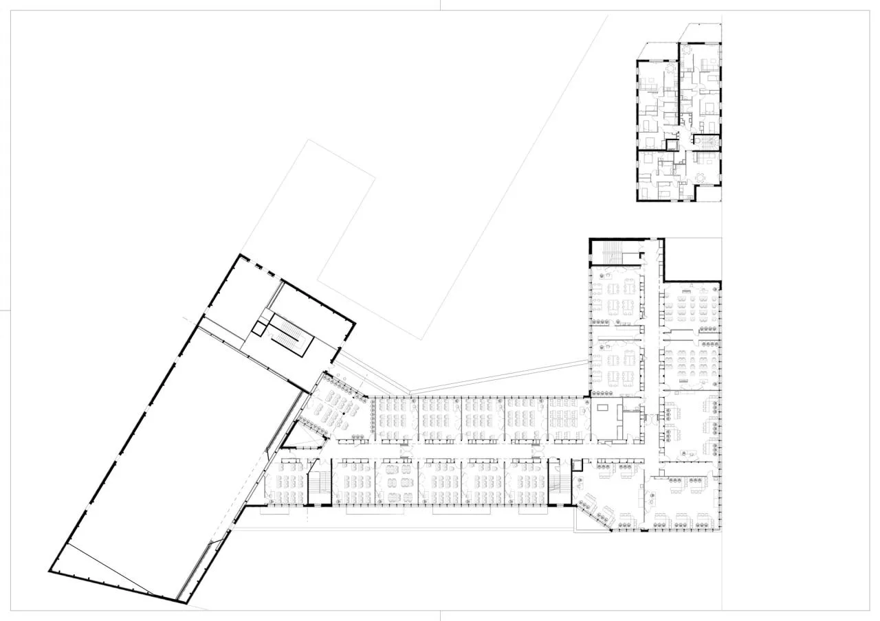 BIM Architecture | Valenton Samuel Petty High School/Archipente