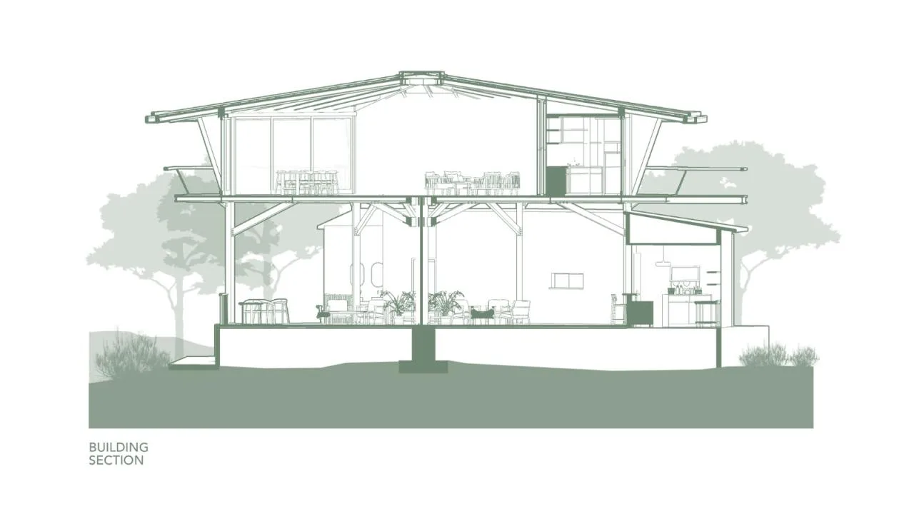 BIM Architecture | Octagonal Restaurant and Work Area/Stilt Studios