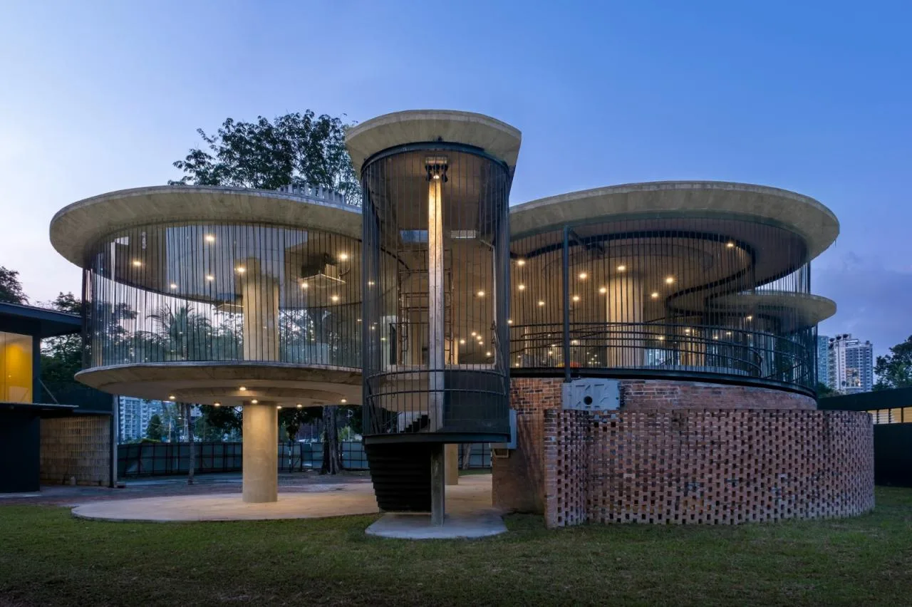 BIM Architecture | T-shaped Suspension, PJKita Community Center/DTLM Design Group