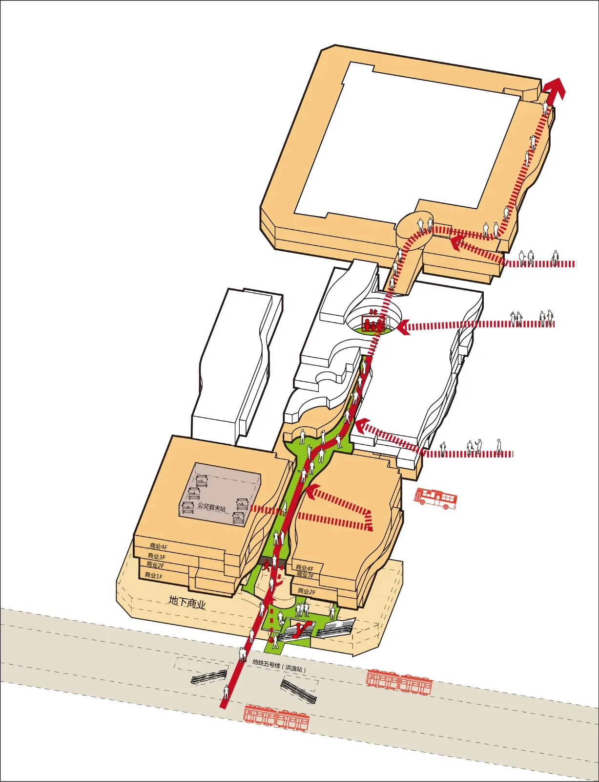 BIM Architecture | Urban Renewal Project of Toppan Printing Industrial Zone/Fanpu Design