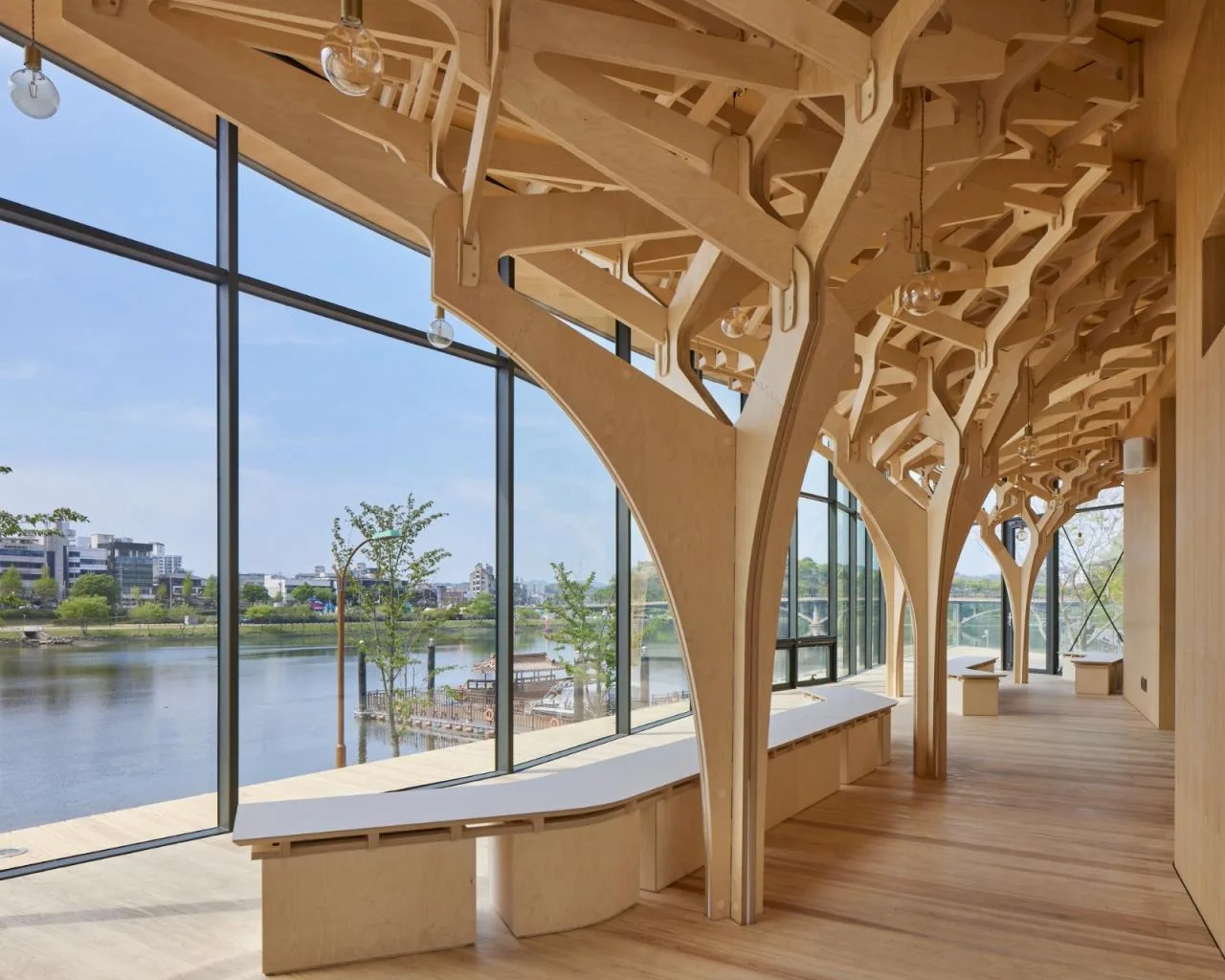 BIM Architecture | Floating Light Pavilion/JK-AR