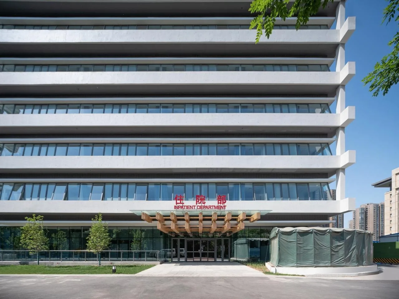BIM Architecture | Beijing Massage Hospital Expansion Project of China Disabled Persons' Federation/Wang Zhenjun Studio of China Electronics Engineering Design Institute+"Man · Design" Research Center