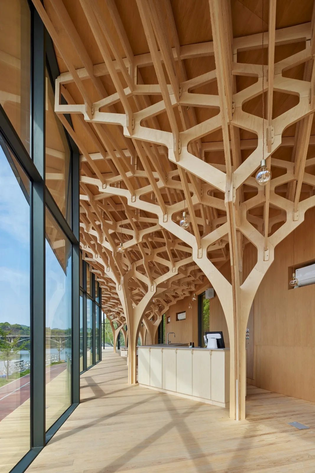 BIM Architecture | Floating Light Pavilion/JK-AR