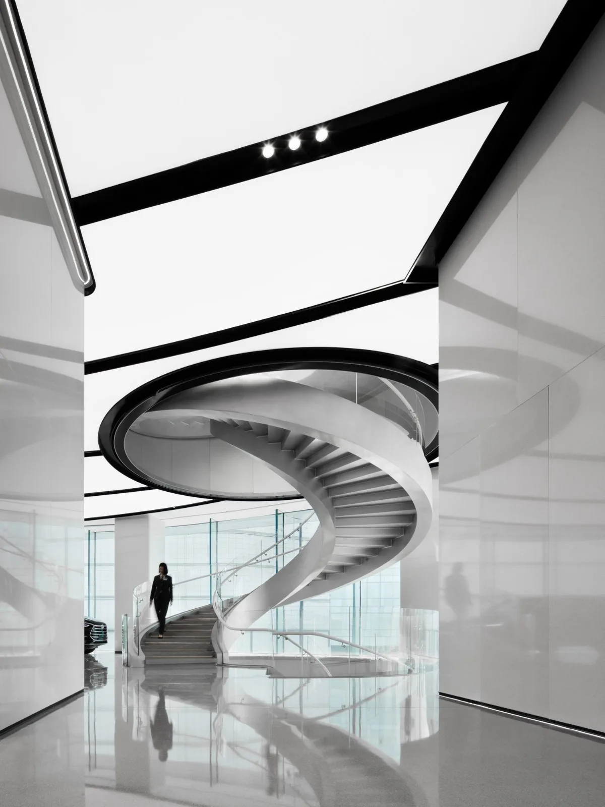 BIM Architecture | Inspiring Future Jiangcheng Landmark: Wuhan BYD Brand Experience Center/Chengzhi Design