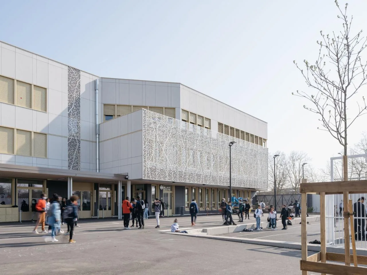 BIM Architecture | Valenton Samuel Petty High School/Archipente