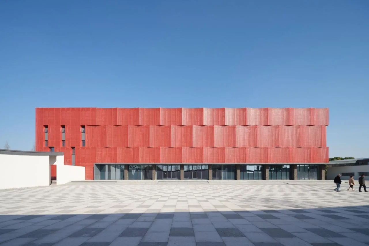 BIM Architecture | Tongxiang Red Culture Education Center/Qingshang Construction Society