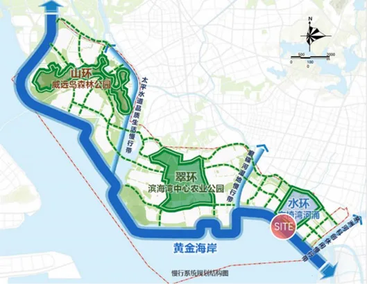 BIM Architecture | Dongguan Binhai Bay New Area Jiaoyiwan Slow Moving System Corridor Design International Competition Announcement