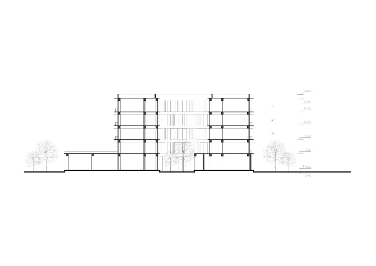 BIM Architecture | A Free and Ideal 'Garden Castle': Jinan Beikang Junior High School Education Architecture Complex/UA You'an Design