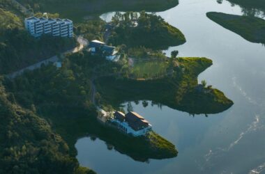 BIM Architecture: Fuling Huigu Lake Science and Technology Innovation Town Bailuwan Demonstration Zone by Yueji Architecture-BIM WORLD