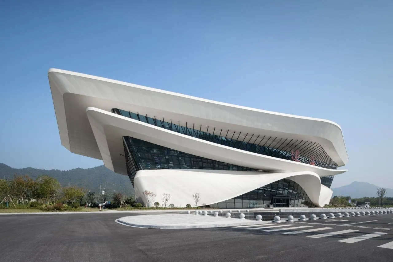 BIM Architecture | Hangzhou Asian Games Supporting Facilities: Qiandao Lake General Airport Terminal/Jinglan Building