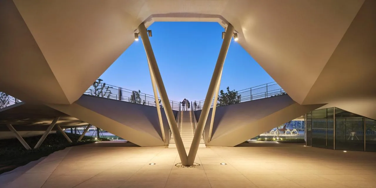 BIM Architecture | Hangzhou Binjiang Public Space · Sanqiao Asian Games Park/Tongji Original Design Studio