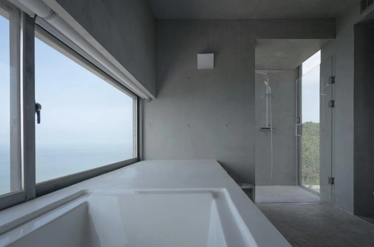 BIM Architecture | Cliff Top Cafe and Tower Residence • Architectural Firm (TAO)